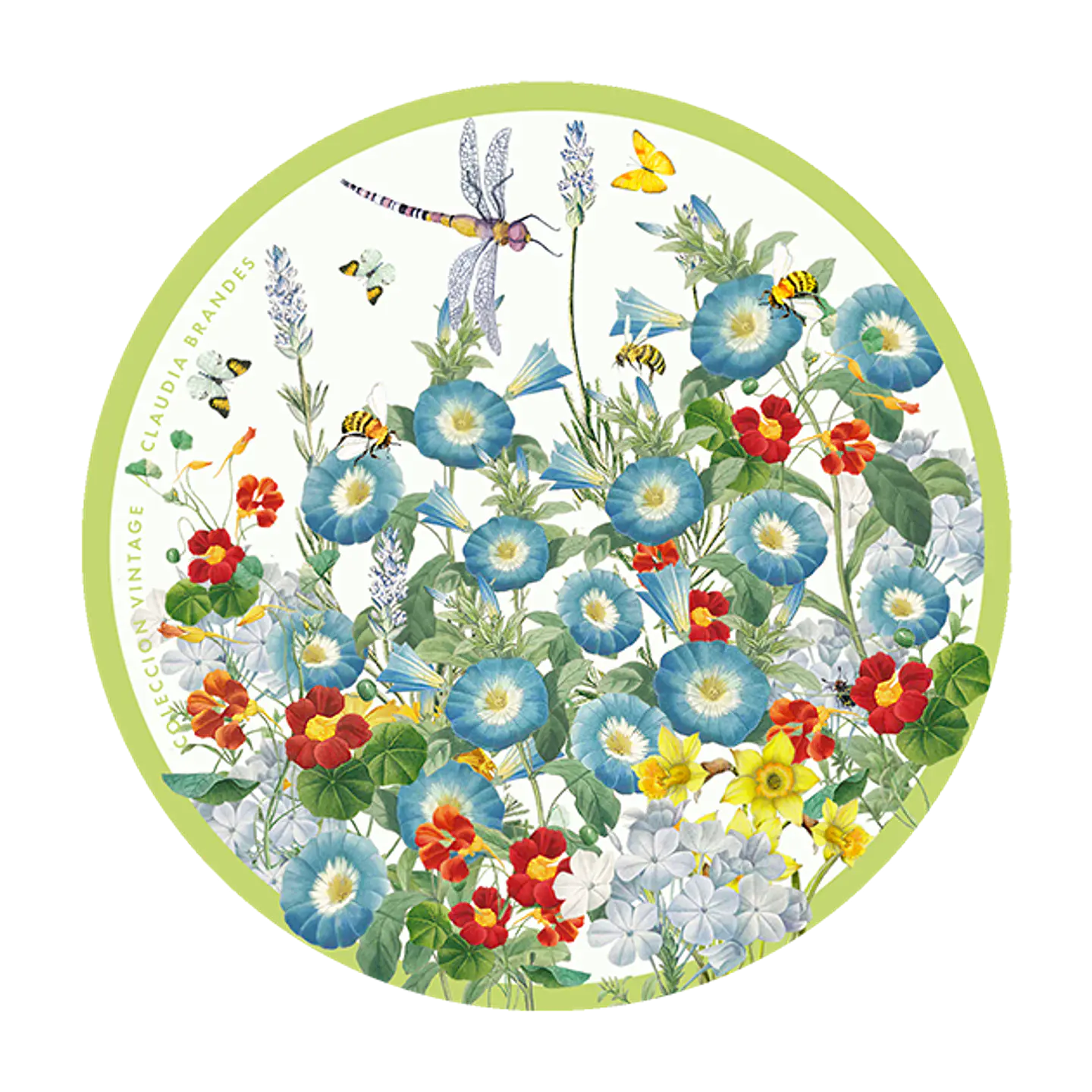OFERTA! Set 6 posavasos flores Colección Vintage 5