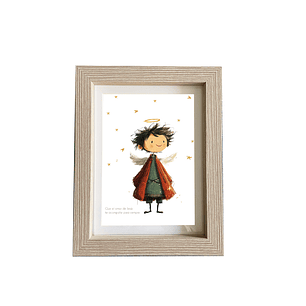 Cuadro Angelito con capa / 15x20 cm