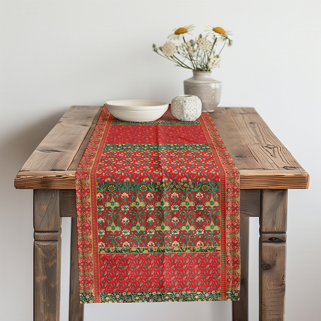 Camino de mes Navidad Boho 1