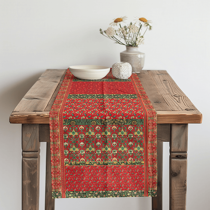 Camino de mes Navidad Boho 1