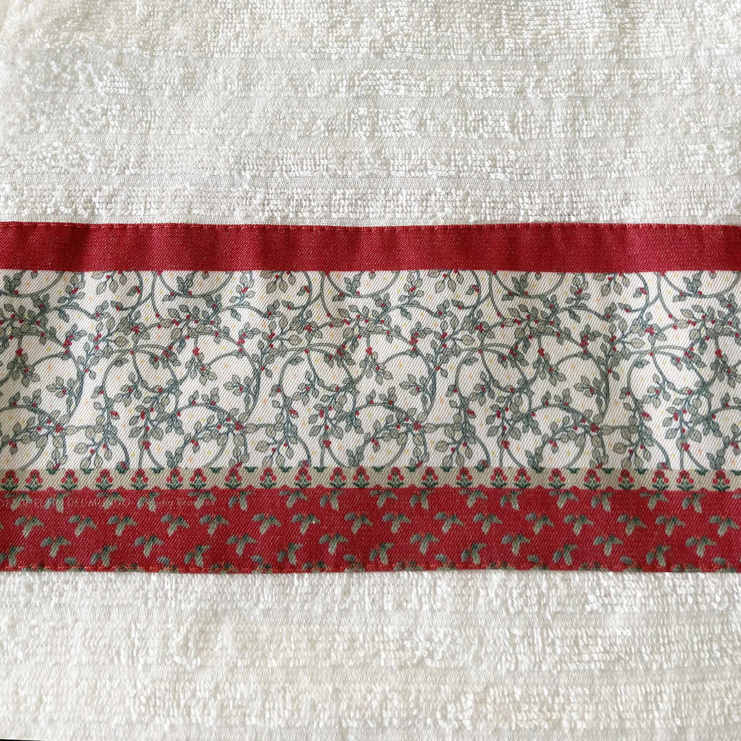 set 2 TOALLAs DE VISITA - RAMAS y PINO 2