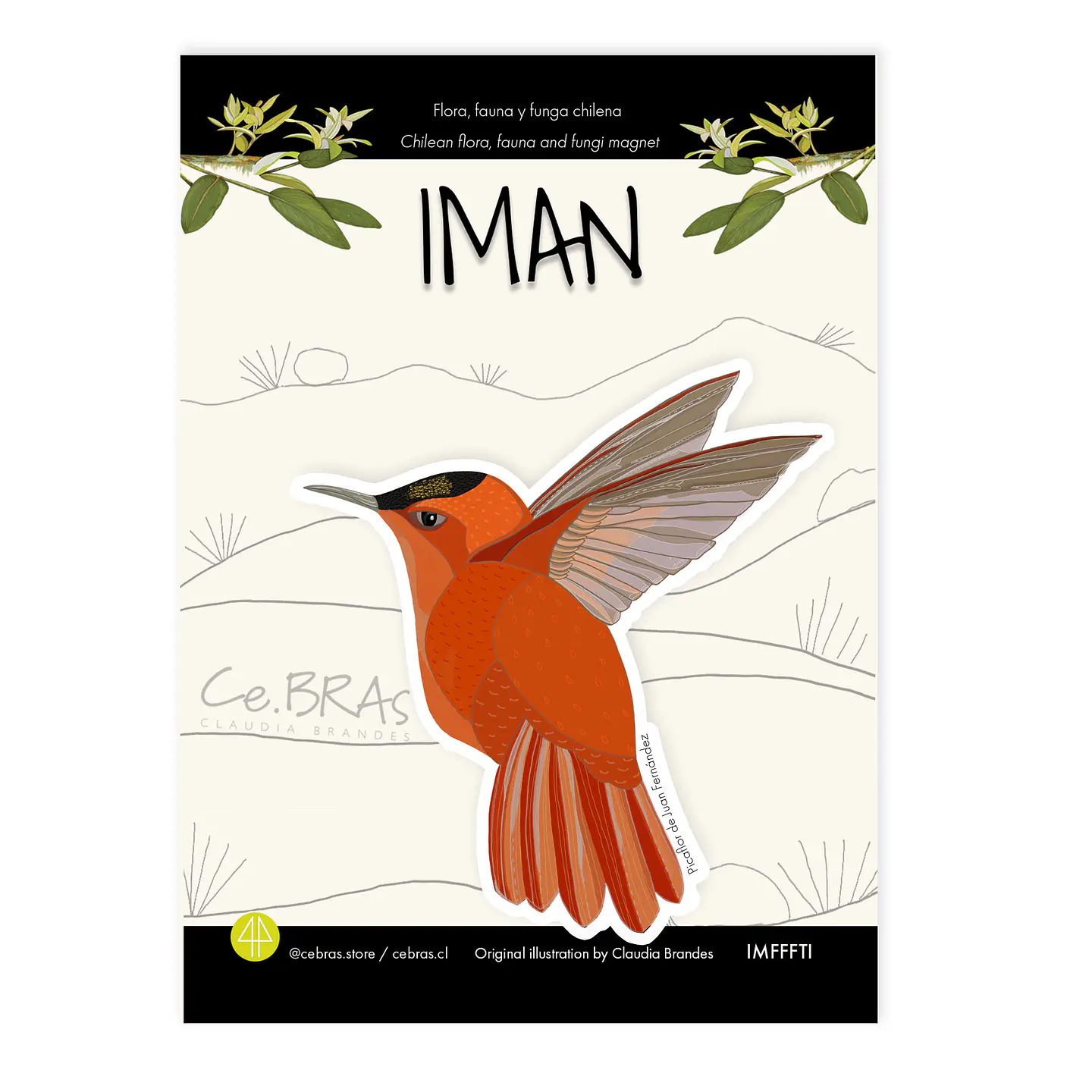  Set 3 imanes Fauna en peligro. 1