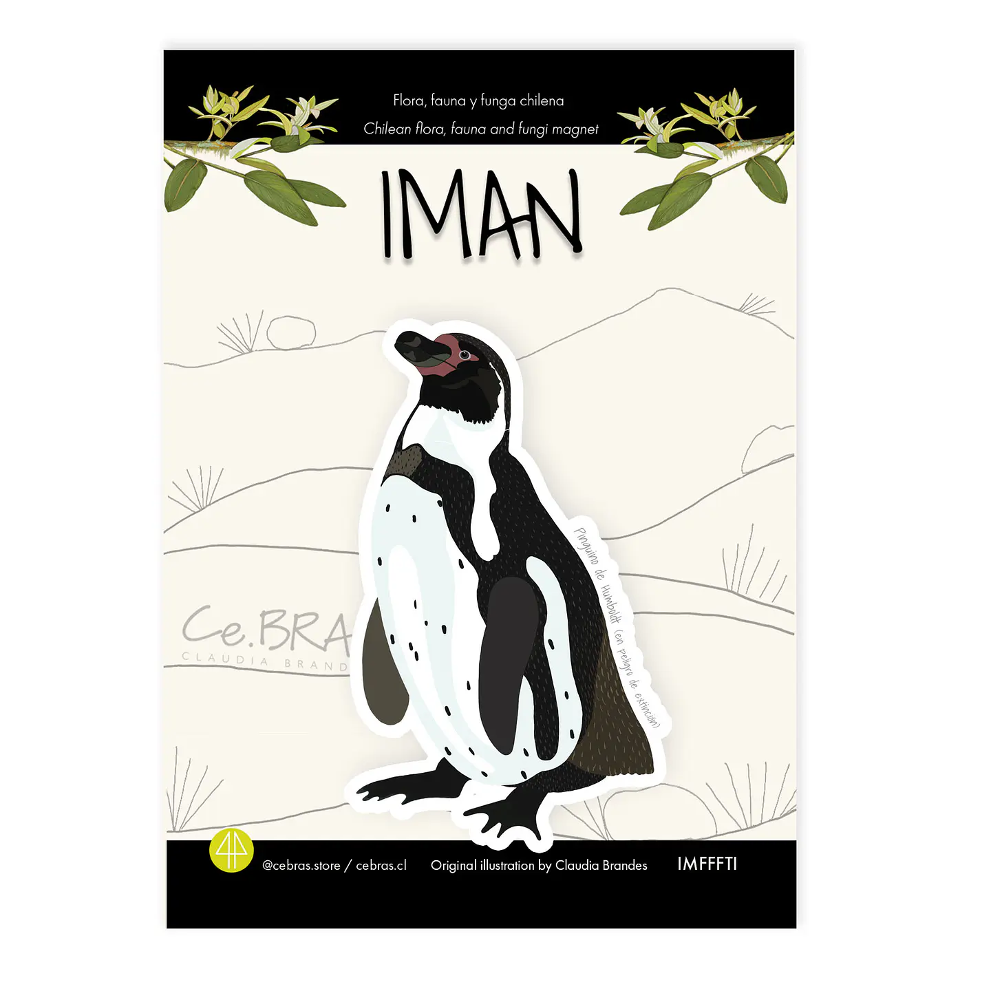  Set 3 imanes Fauna en peligro. 2
