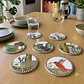 NUEVOS! Set 6 posavasos Fauna chilena en peligro - Miniatura 1
