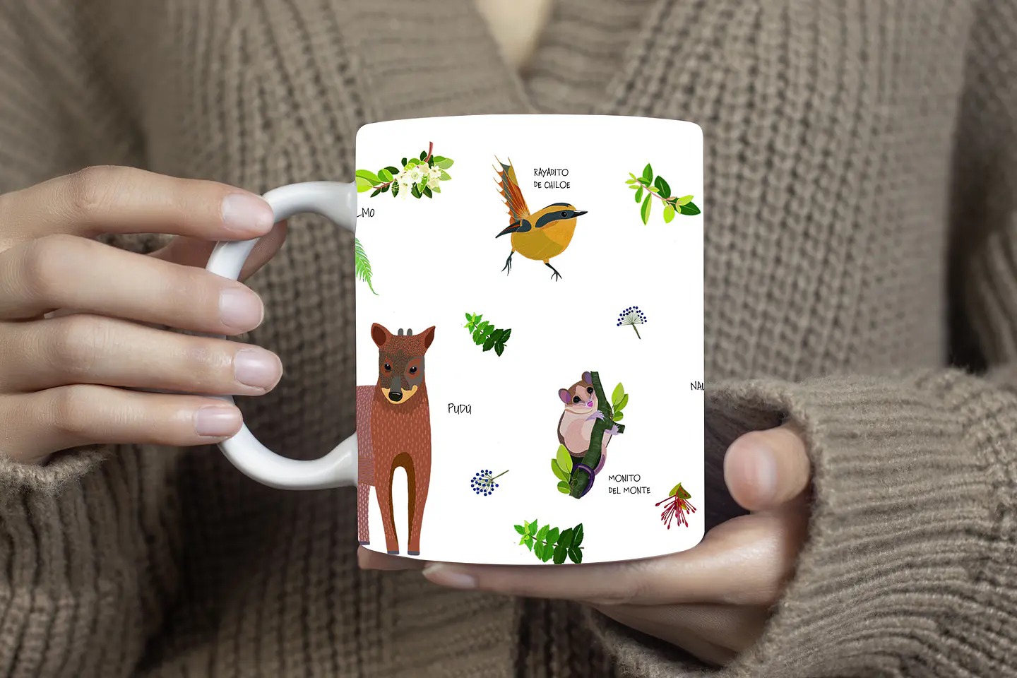 OFERTA! Tazón Fauna Chilena de Chiloé 2