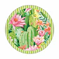 DESCUENTO!! Set 6 posavasos ilustrados, Cactus en flor - thumbnail 2