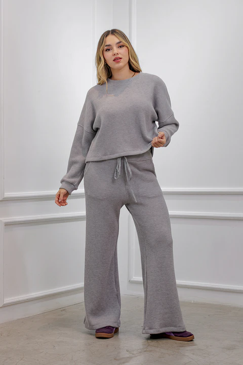Conjunto Aria Plomo Plata