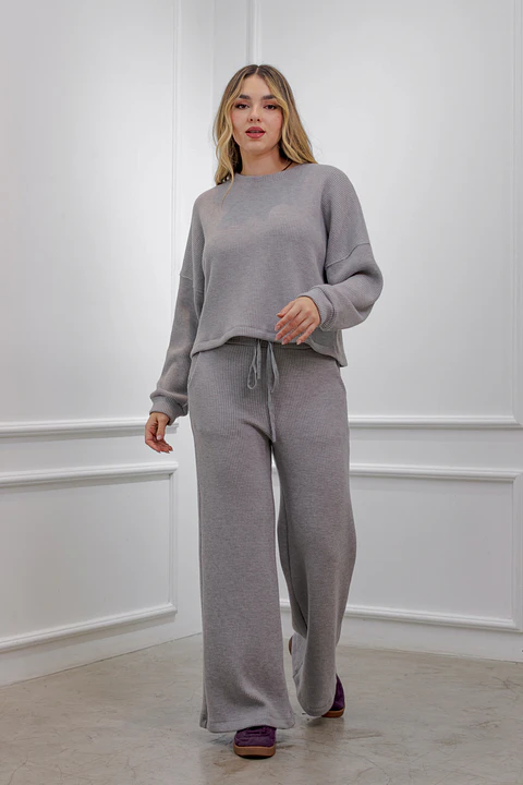 Conjunto Aria Plomo Plata