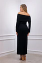 Vestido off shoulder Natali Negro - thumbnail 2