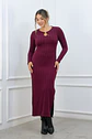 Vestido Devora Borgoña - thumbnail 1