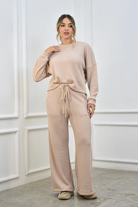 Conjunto Aria Beige Claro