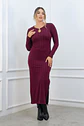 Vestido Devora Borgoña - thumbnail 3