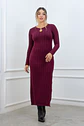Vestido Devora Borgoña - thumbnail 4