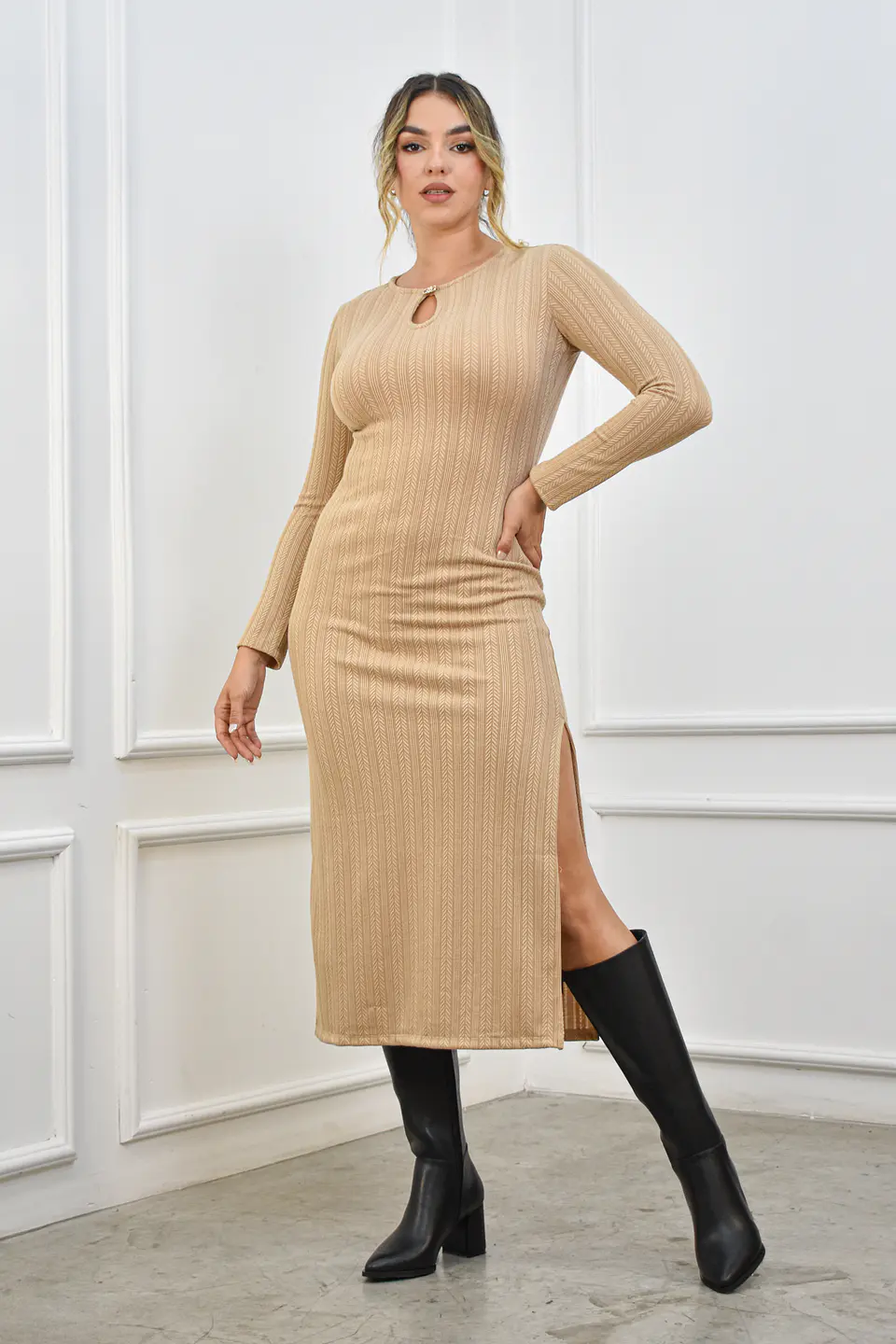 Vestido Devora Vainilla 3
