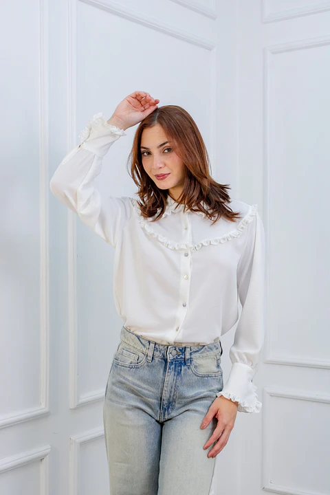 Blusa Camille Perla