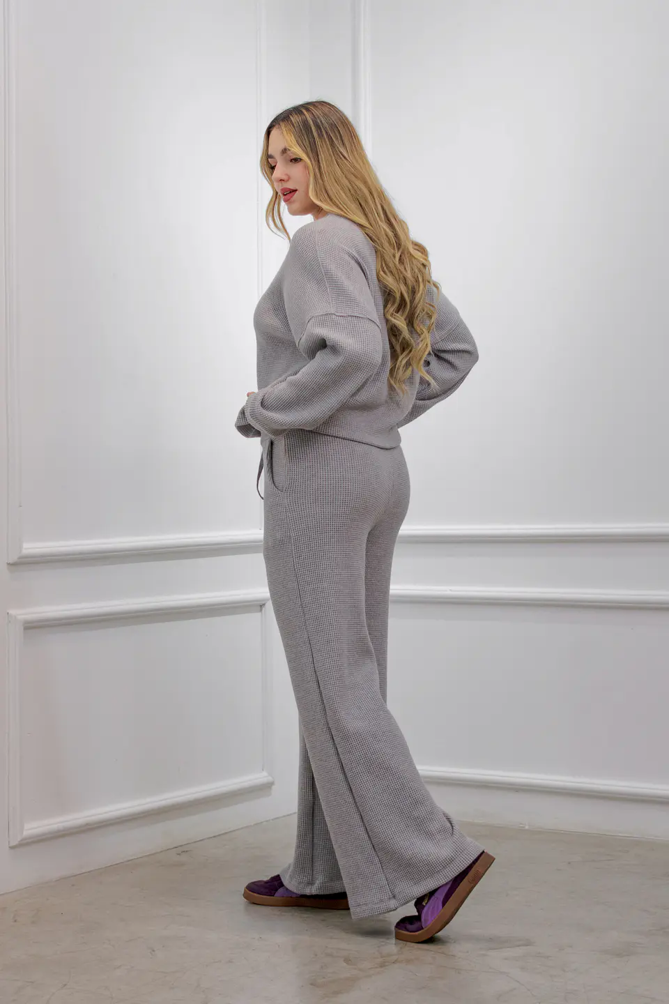 Conjunto Aria Plomo Plata 4
