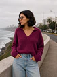 Chompa cuello camisero Zoe  - Miniatura 7