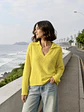 Chompa cuello camisero Zoe  - Miniatura 9