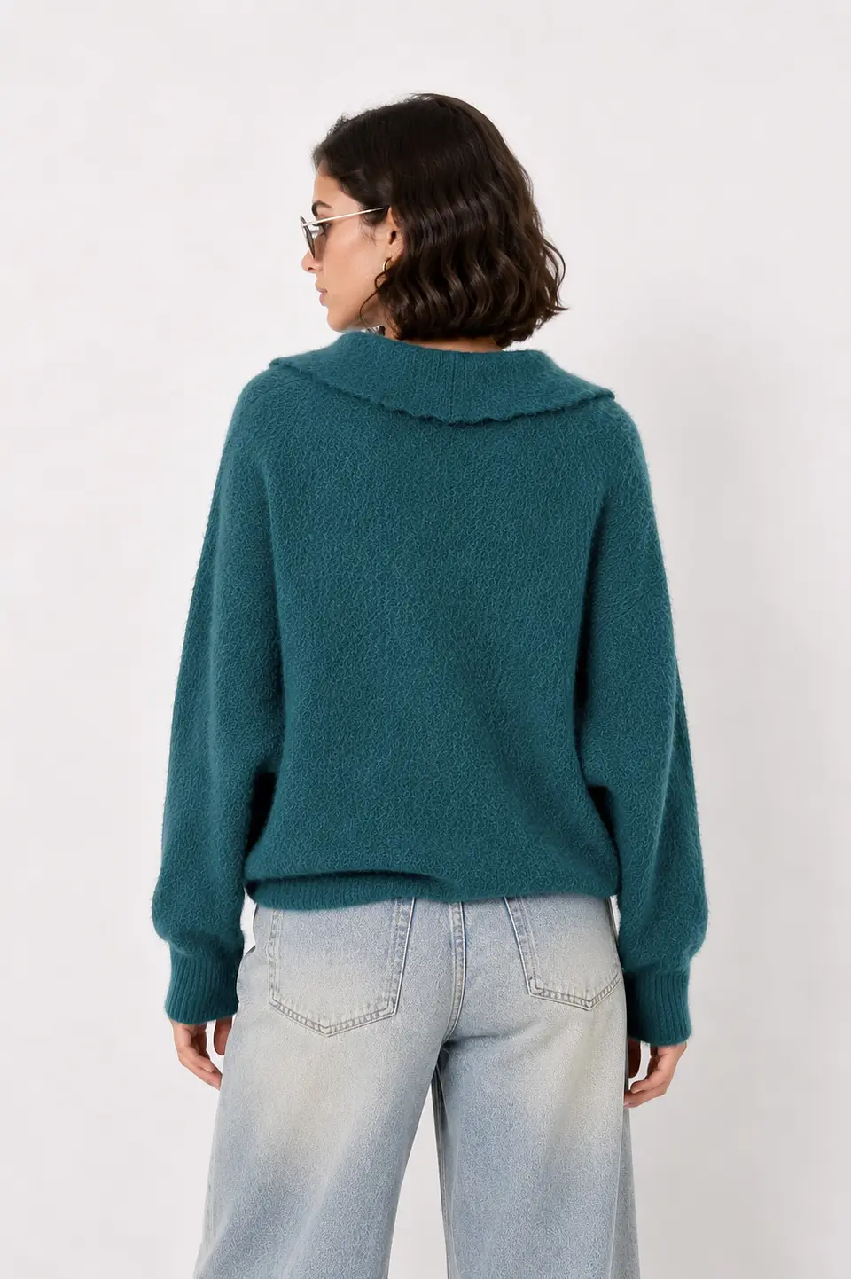 Chompa cuello camisero Zoe  10