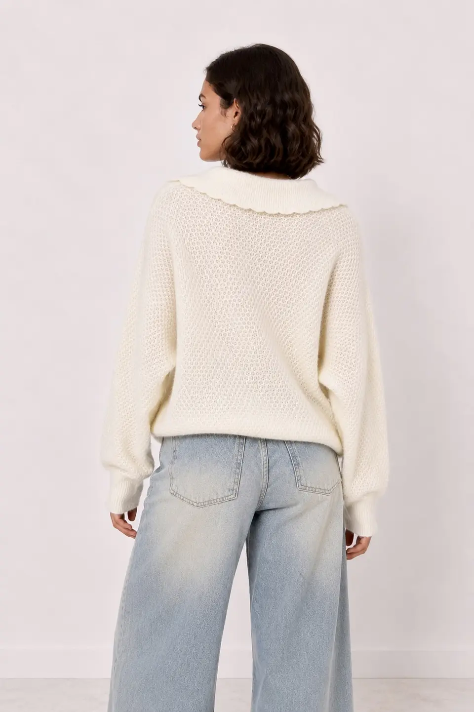 Chompa cuello camisero Zoe  13