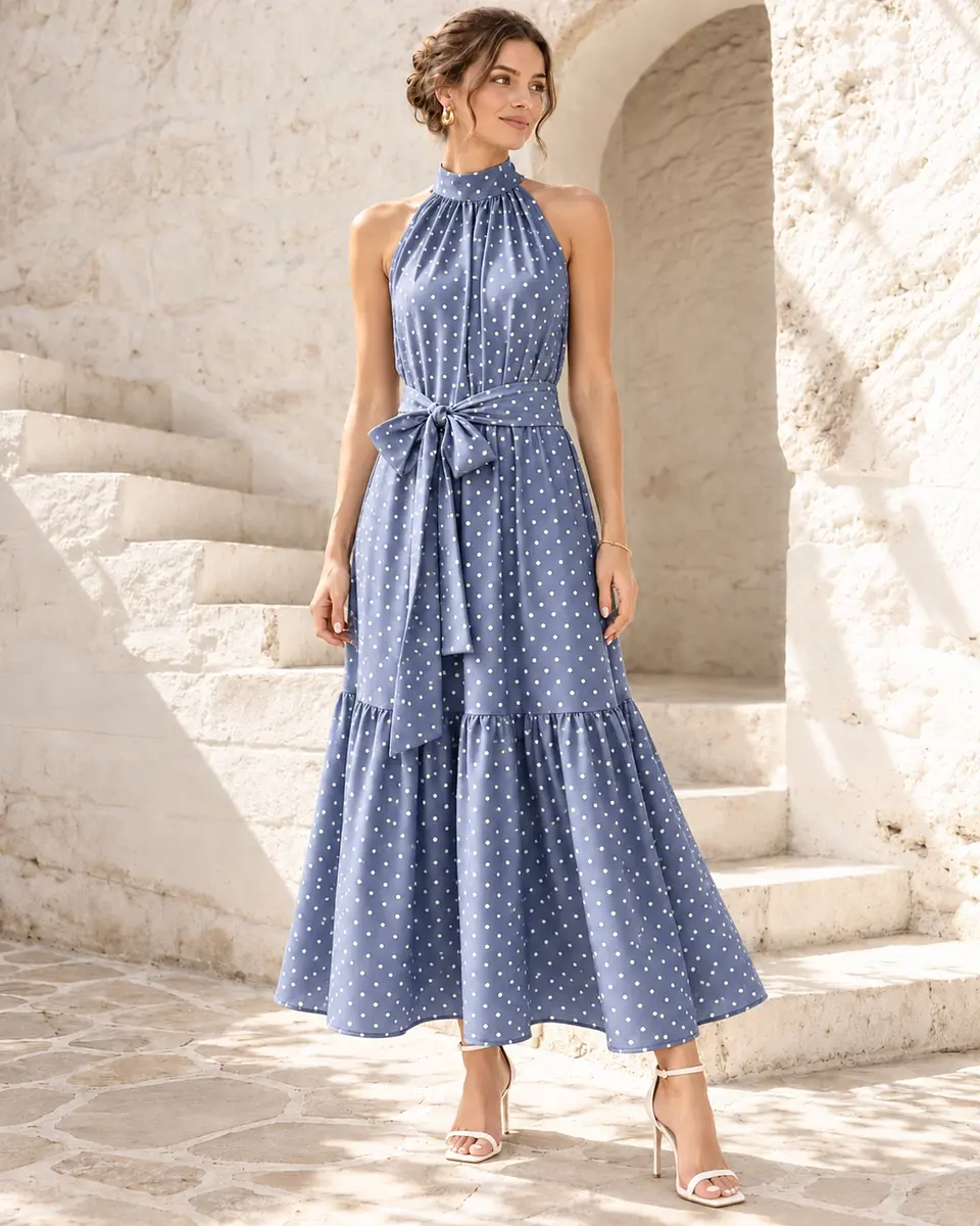 Vestido Polka Dots  2