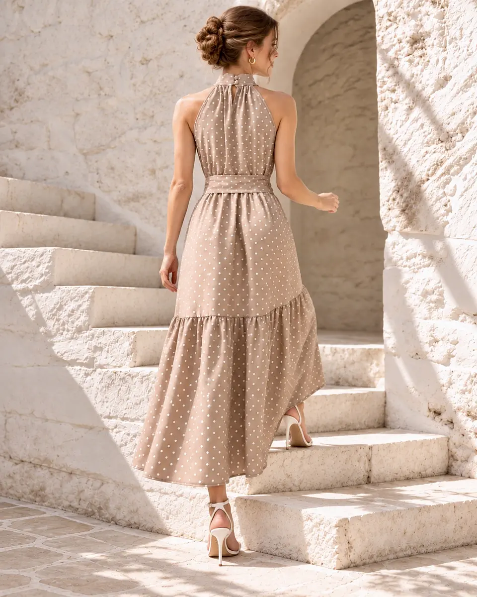Vestido Polka Dots  10