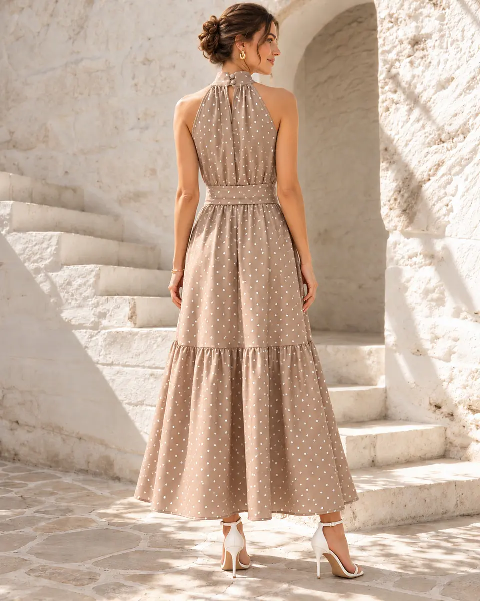 Vestido Polka Dots  9
