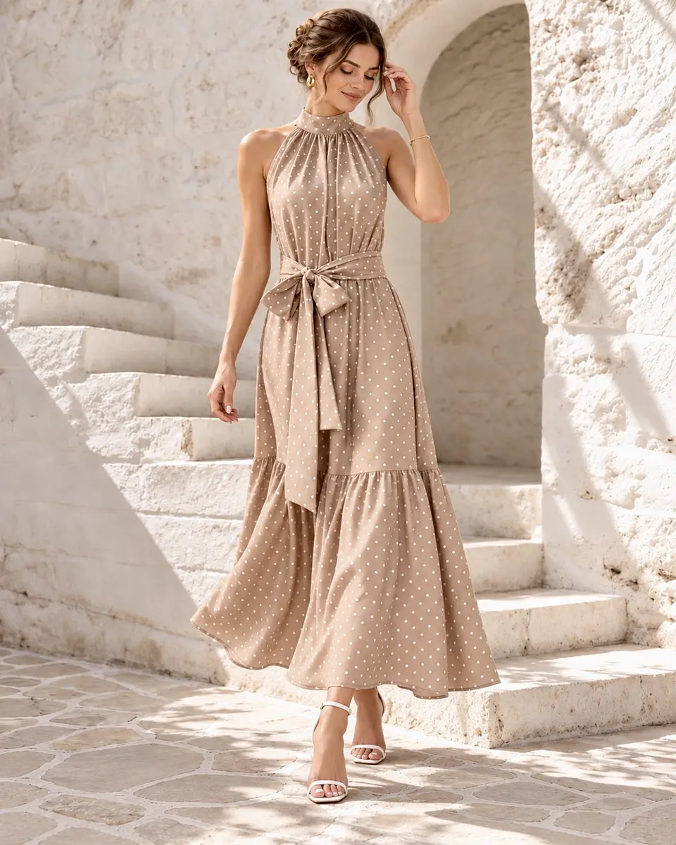 Vestido Polka Dots  6