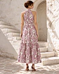 Vestido Gala Floral - Malva vintage - thumbnail 5