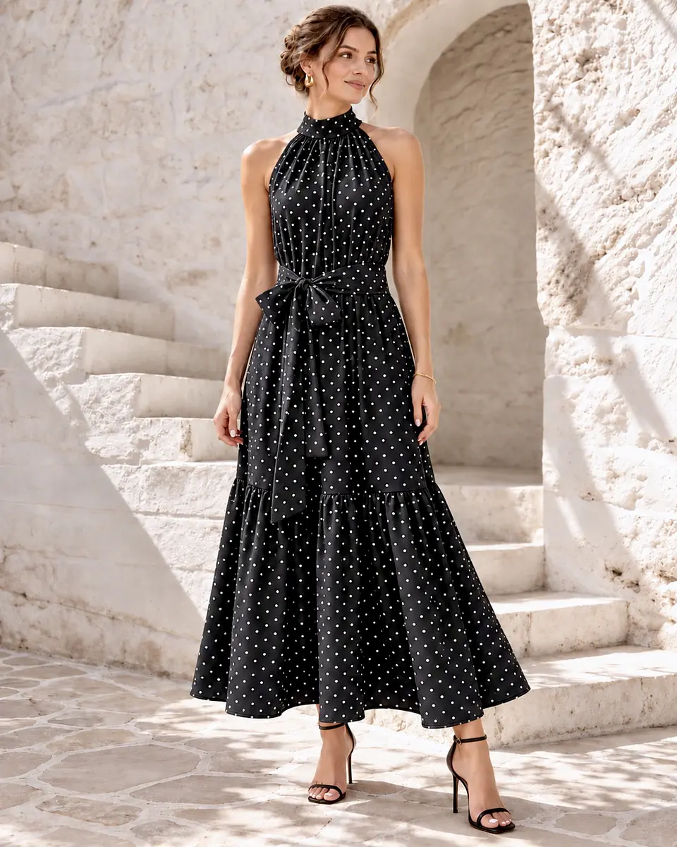 Vestido Polka Dots  11