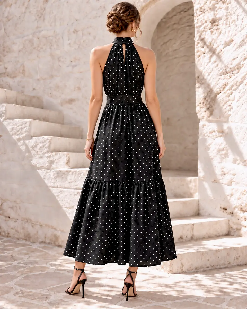 Vestido Polka Dots  14