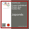 Matricula curso Individual/Duo/Trio de Japonés