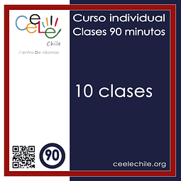 Curso Individual 10 clases de 90 minutos