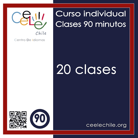 Curso Individual 20 clases de 90 minutos