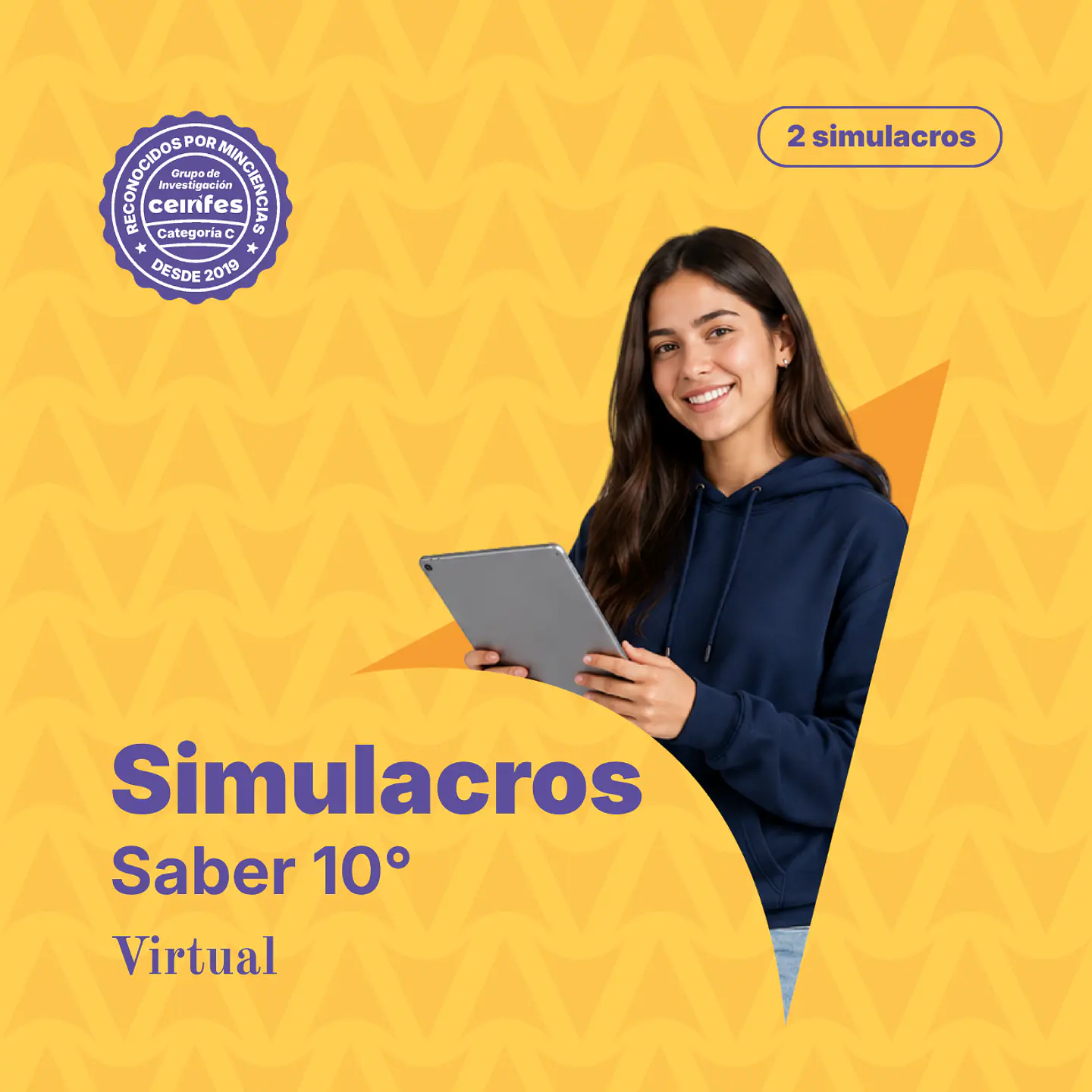 Paquete de 2 Simulacros Virtuales Saber 10º 1