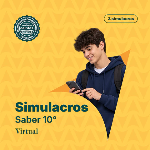Paquete de 3 Simulacros Virtuales Saber 10º