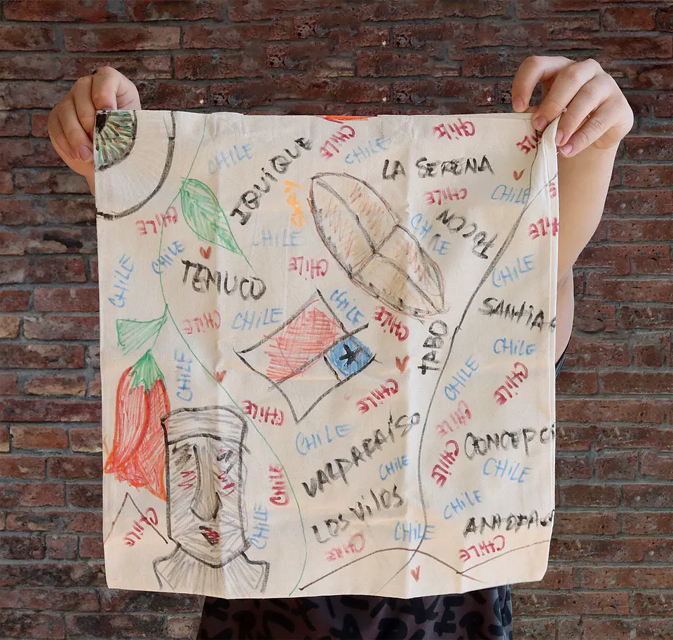CHILE, TOTE A TOTE - TOTEBAG 4