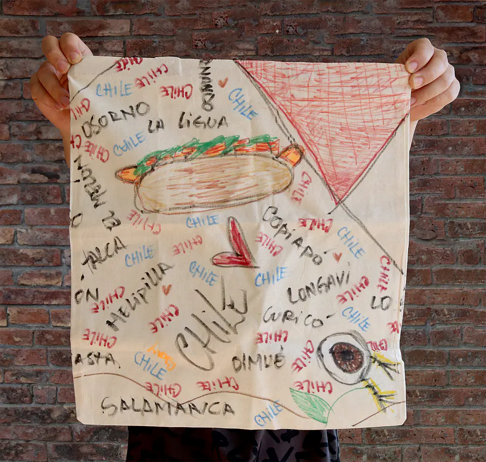 CHILE, TOTE A TOTE - TOTEBAG 6