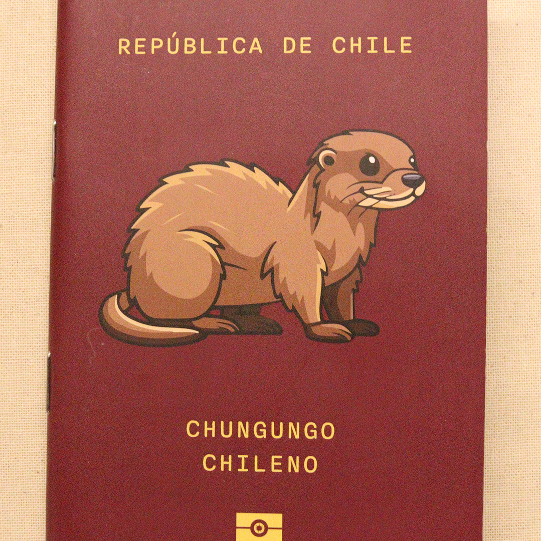 ANIMALES DE CHILE - PASSPORT TRAVEL NOTEBOOK 4