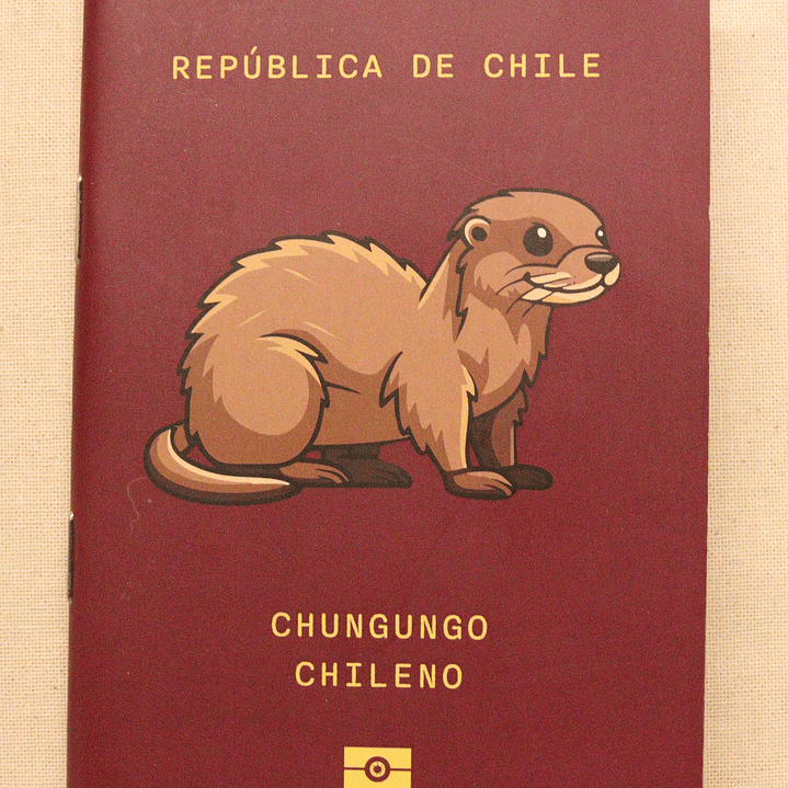 ANIMALES DE CHILE - PASSPORT TRAVEL NOTEBOOK 4