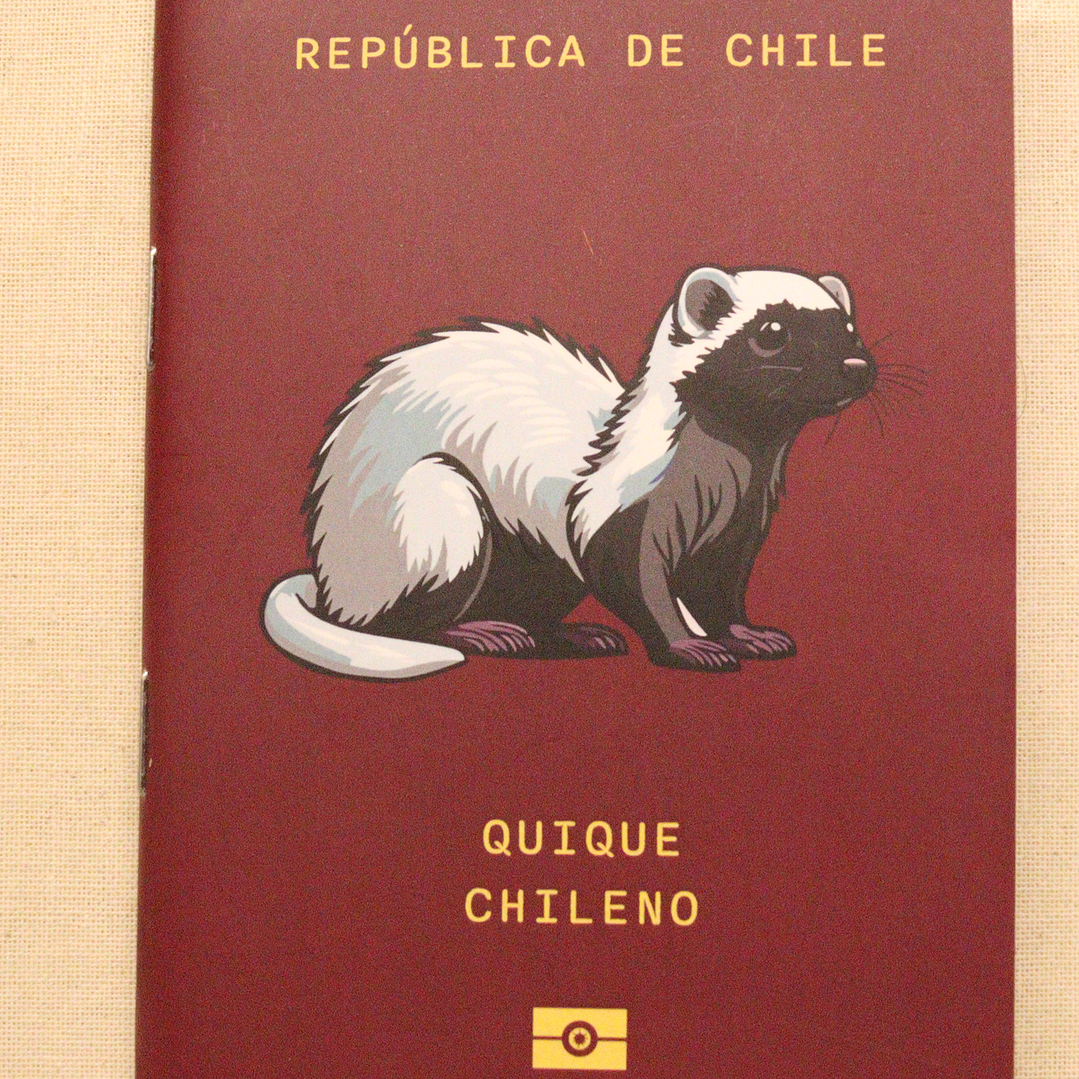ANIMALES DE CHILE - PASSPORT TRAVEL NOTEBOOK 6