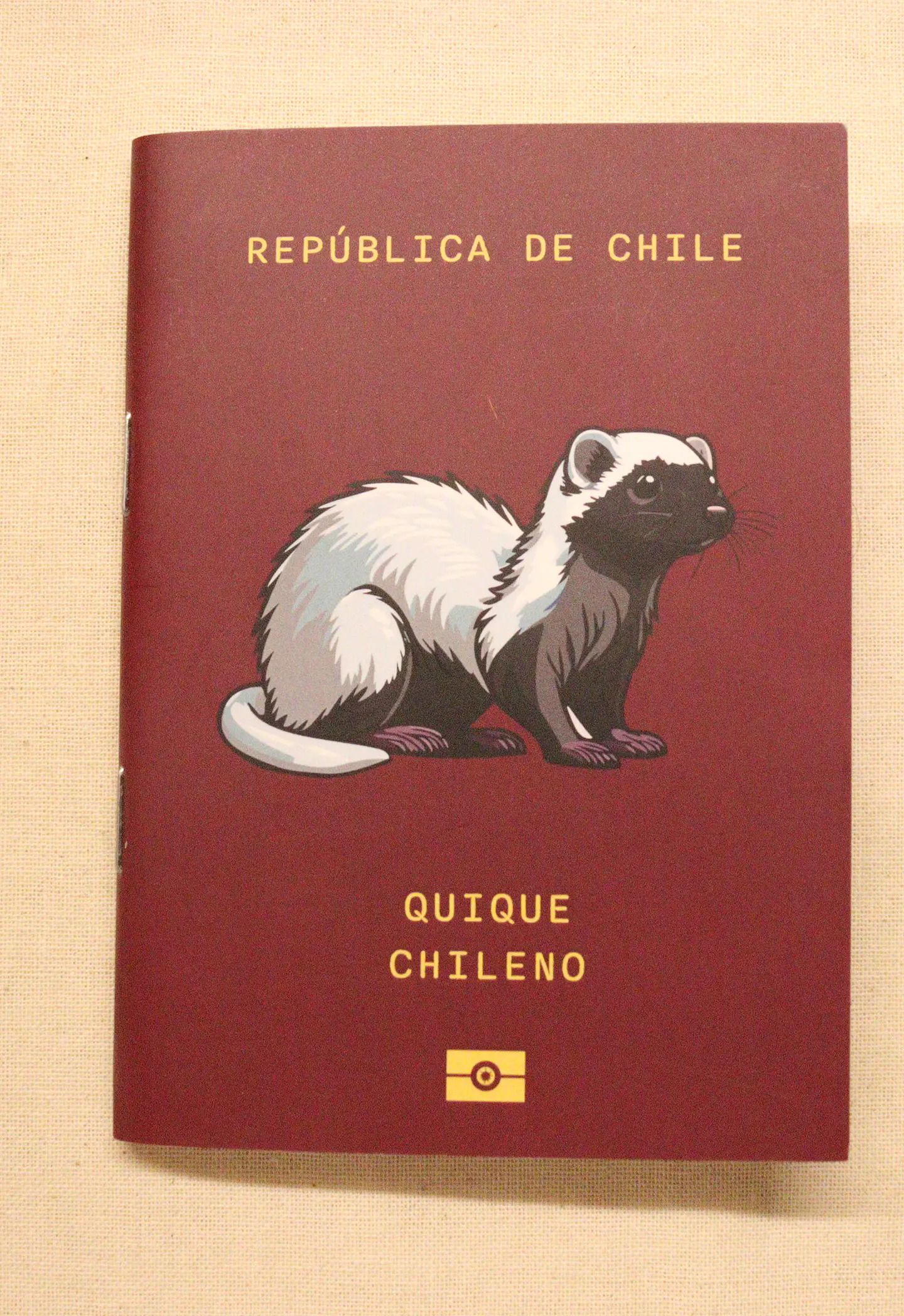 ANIMALES DE CHILE - PASSPORT TRAVEL NOTEBOOK 6