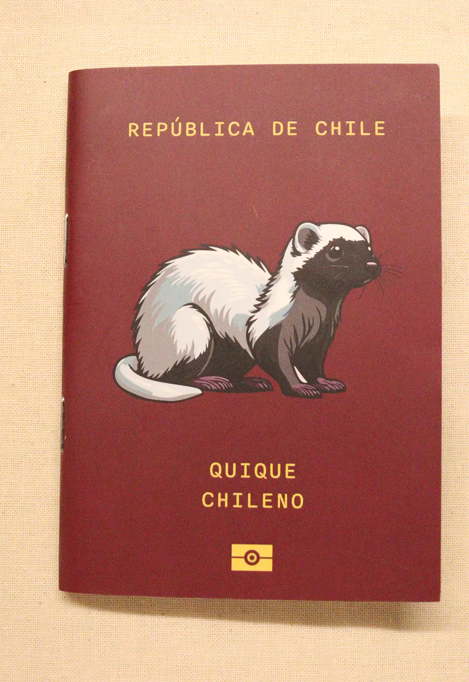 ANIMALES DE CHILE - PASSPORT TRAVEL NOTEBOOK 6
