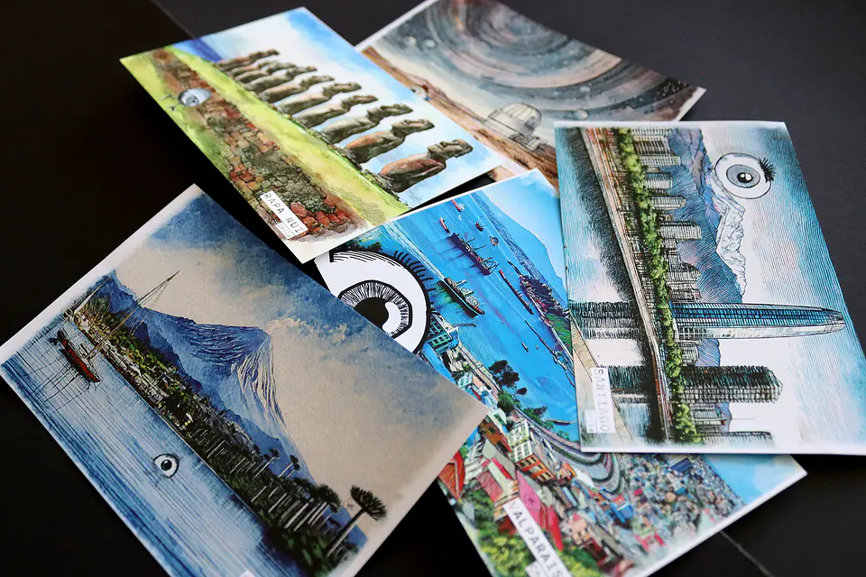 VIAJES POR CHILE - POSTALES 5