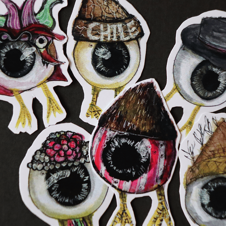 CHILEAN LEYEND -  SET DE STICKERS 7