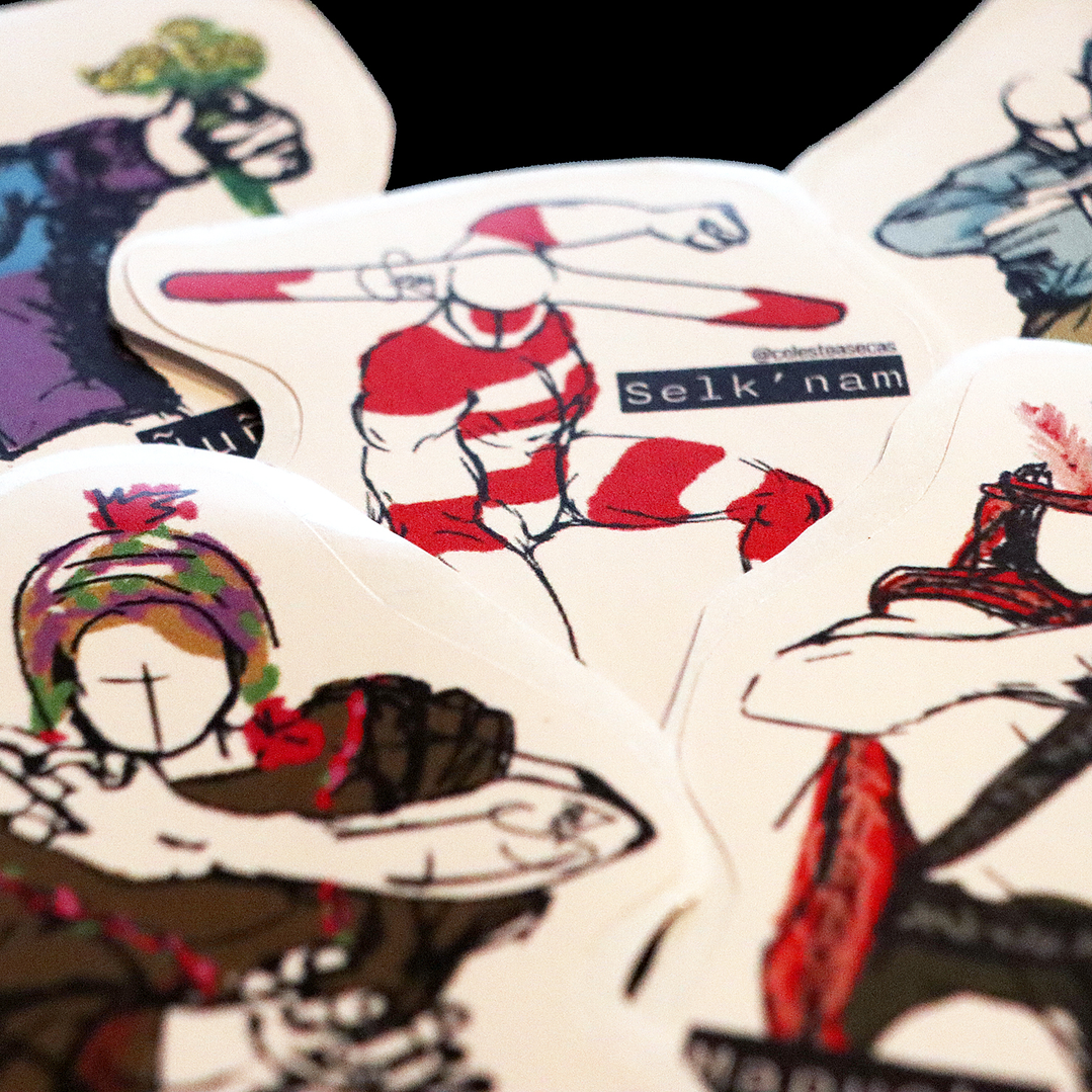 CHILEAN PEOPLE -  SET DE STICKERS 1