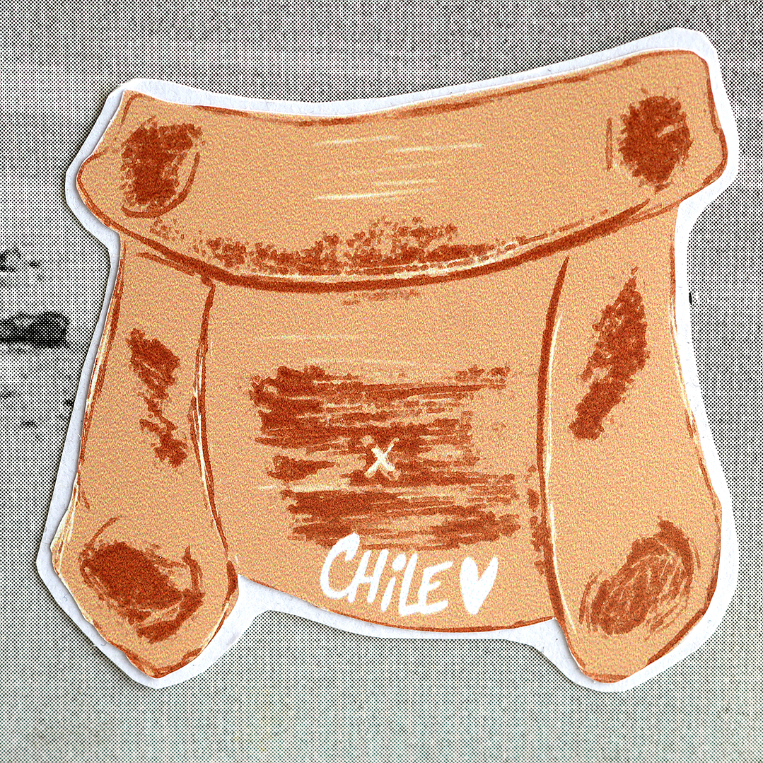 CHILEAN FOOD - SET STICKERS 5