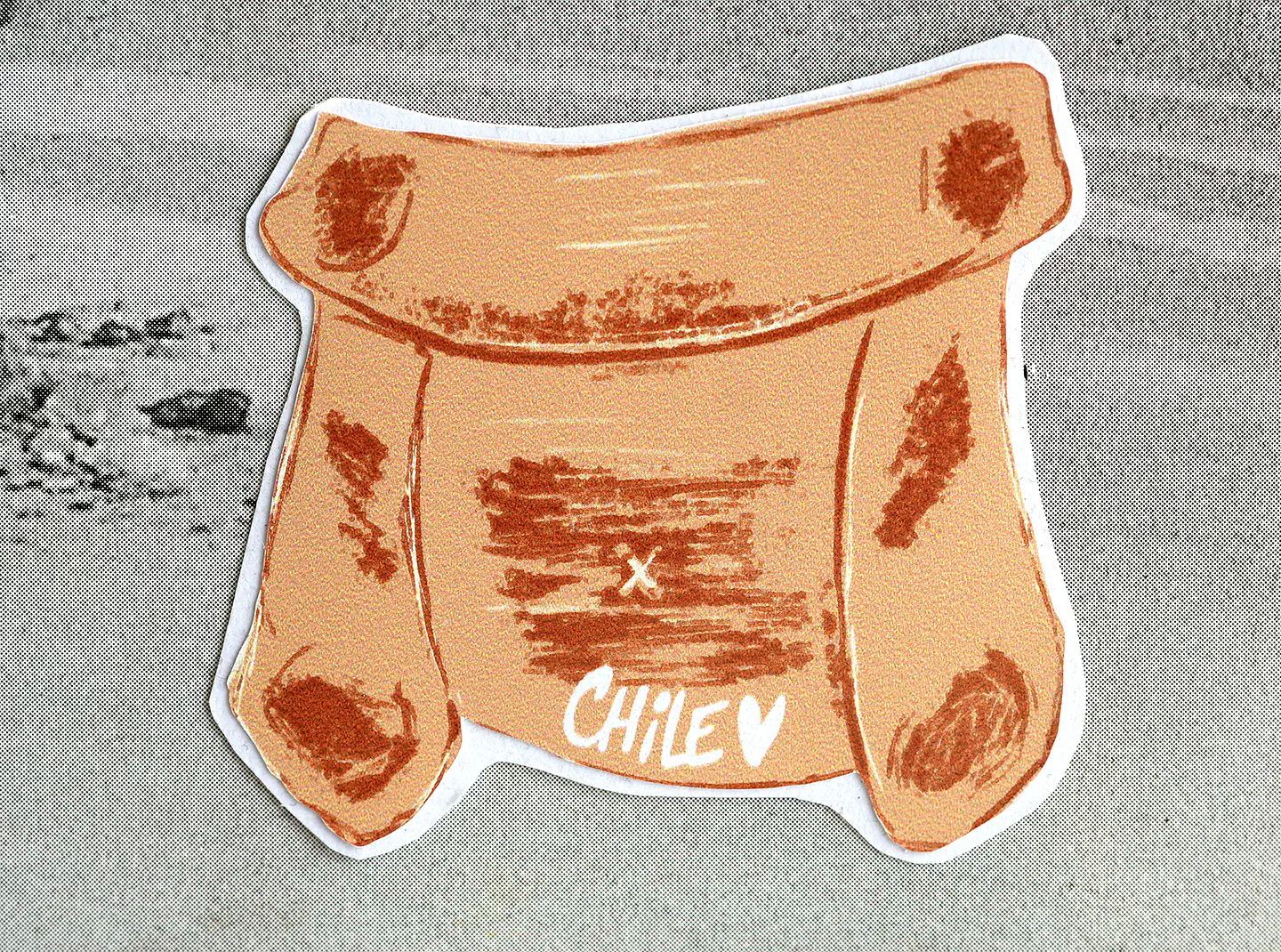 CHILEAN FOOD - SET STICKERS 5