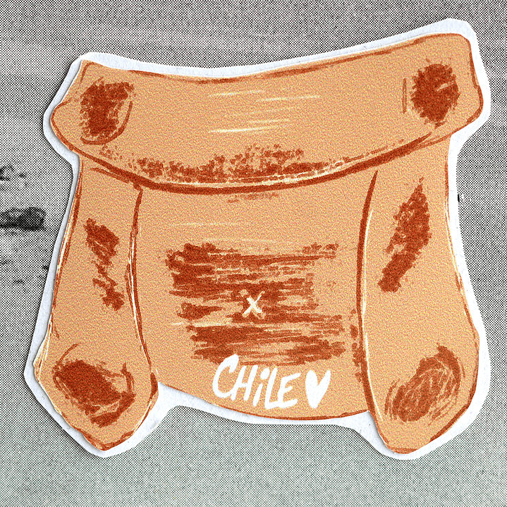 CHILEAN FOOD - SET STICKERS 5
