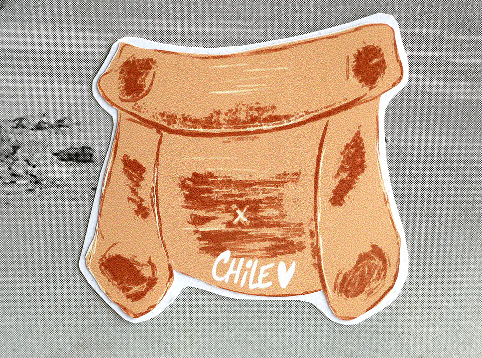 CHILEAN FOOD - SET STICKERS 5